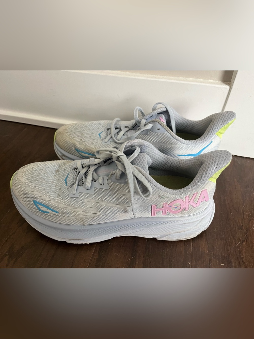 HOKA Clifton 9 Women’s Gull/Sea Ice W 9.5B